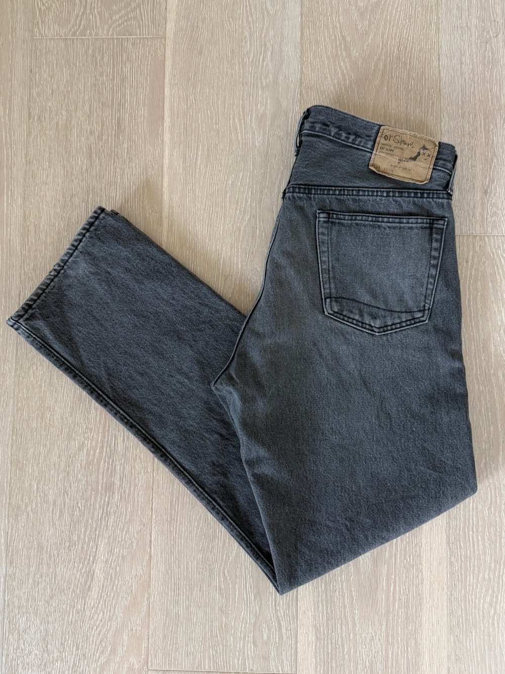 Orslow - 105 Jean - 90s Black Stonewash - Size M / 34